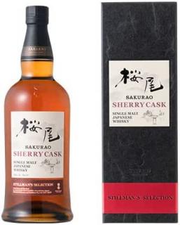 シングルモルトジャパニーズウイスキー桜尾 SHERRY CASK　STILLMAN`S SELECTION